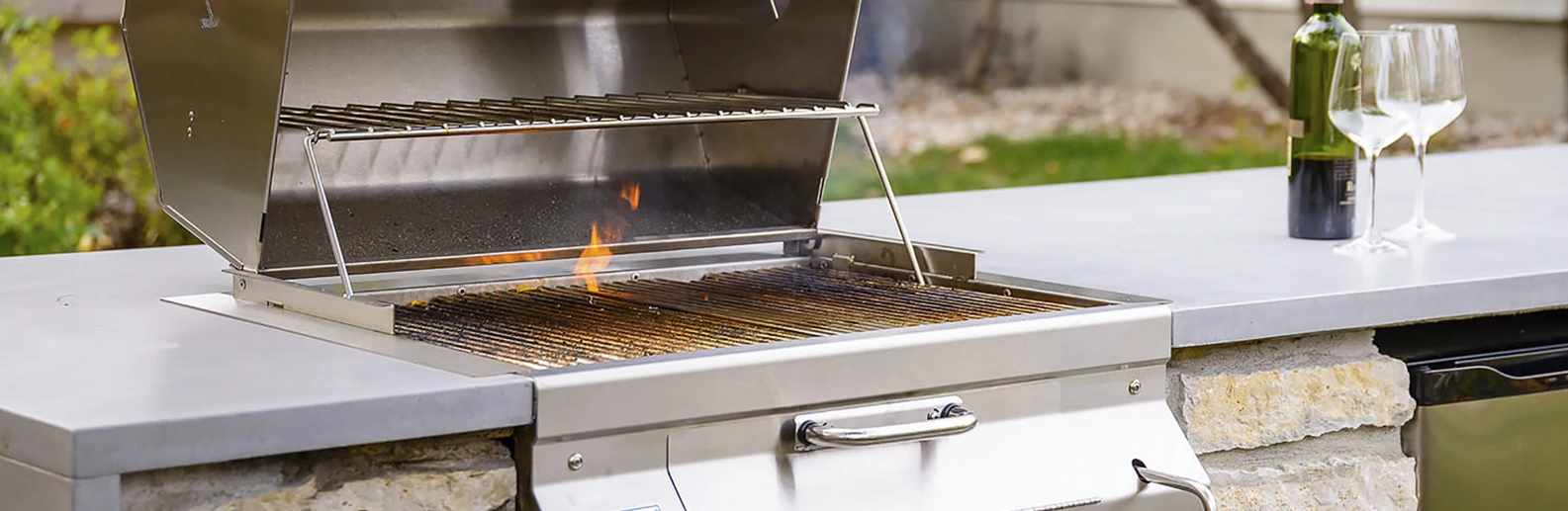 Wood Burning Fireplace